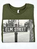 Elm Street Graphic Tee — Olive