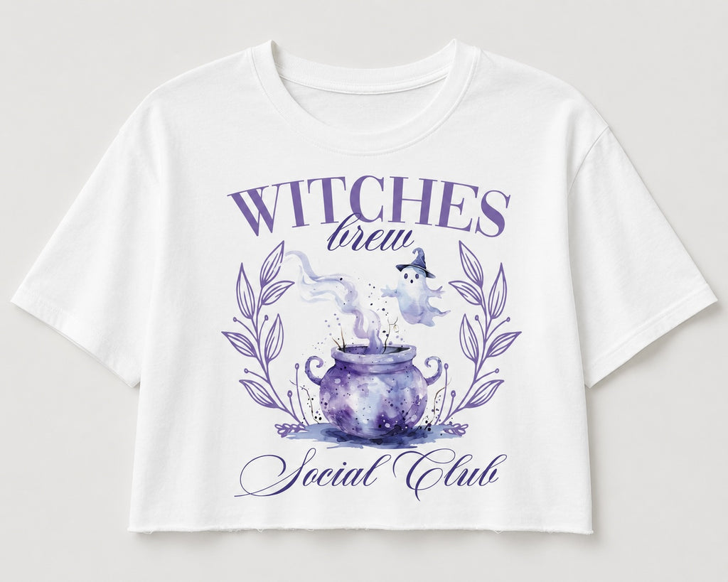 Witches Brew Social Club Everyday Crop Tee