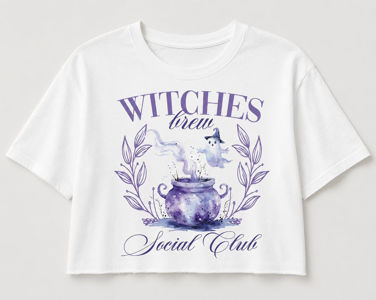 Witches Brew Social Club Everyday Crop Tee