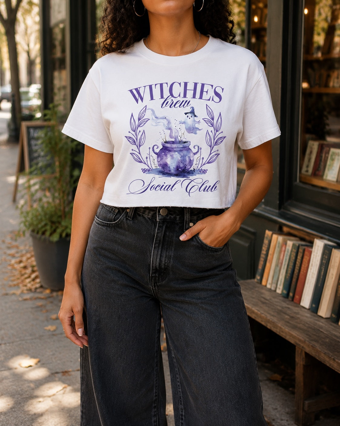 Witches Brew Social Club Everyday Crop Tee