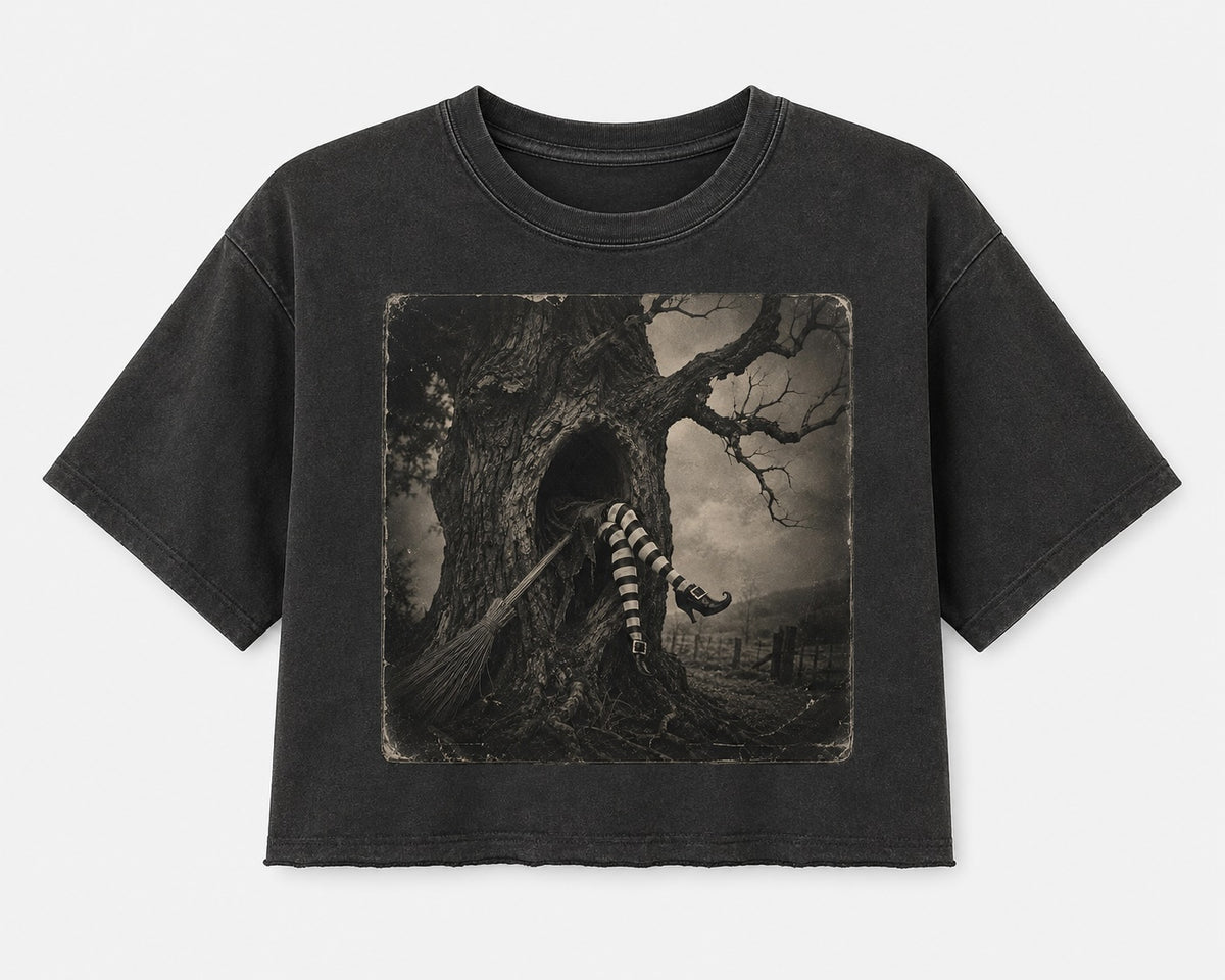 The Good Witch Pepper Everyday Crop Tee