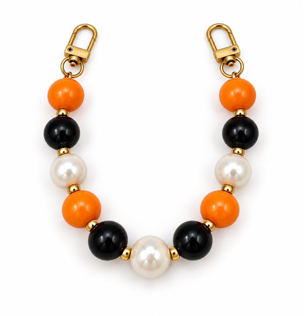 Orange Stadium Bag + Phone Chains