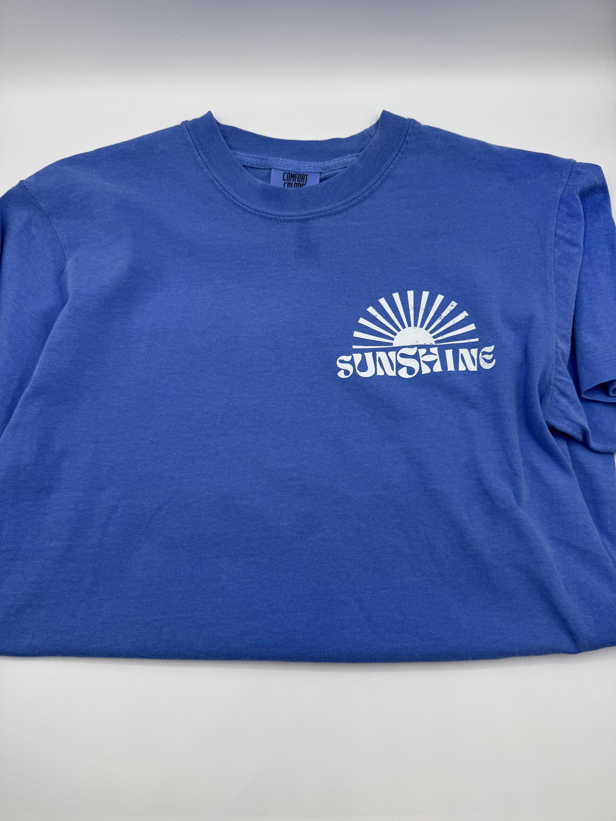Soul Full of Sunshine Comfort Colors Everyday Crop Tee