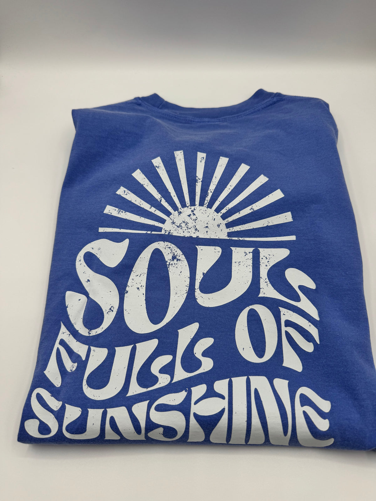 Soul Full of Sunshine Comfort Colors Everyday Crop Tee