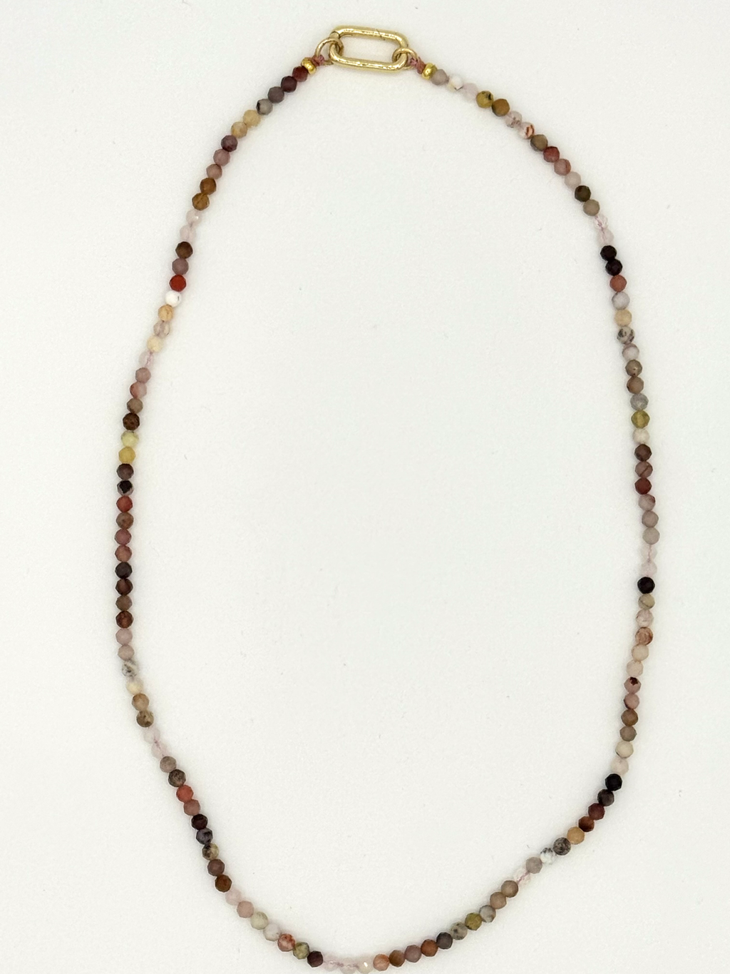 Multicolor Moonstone Wrap Necklace + Bracelet