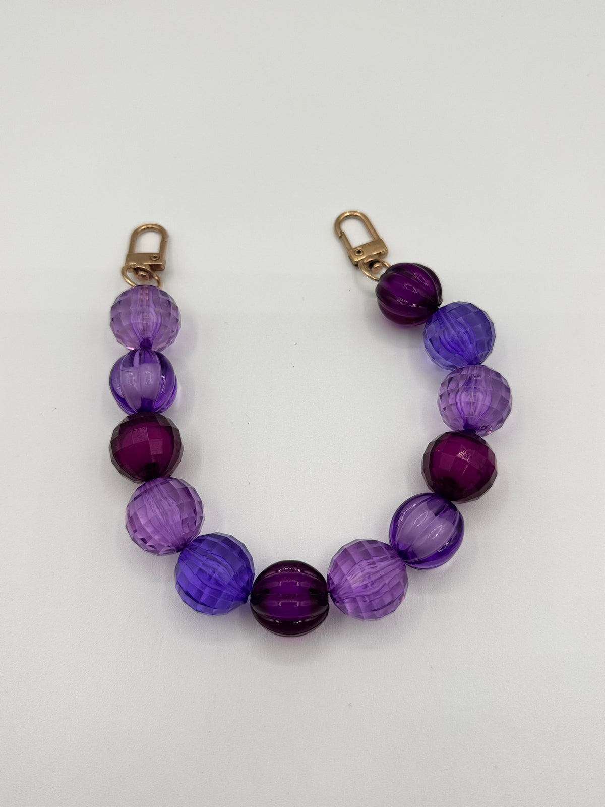 Purple Bubblegum Stadium Bag+ Phone Chain