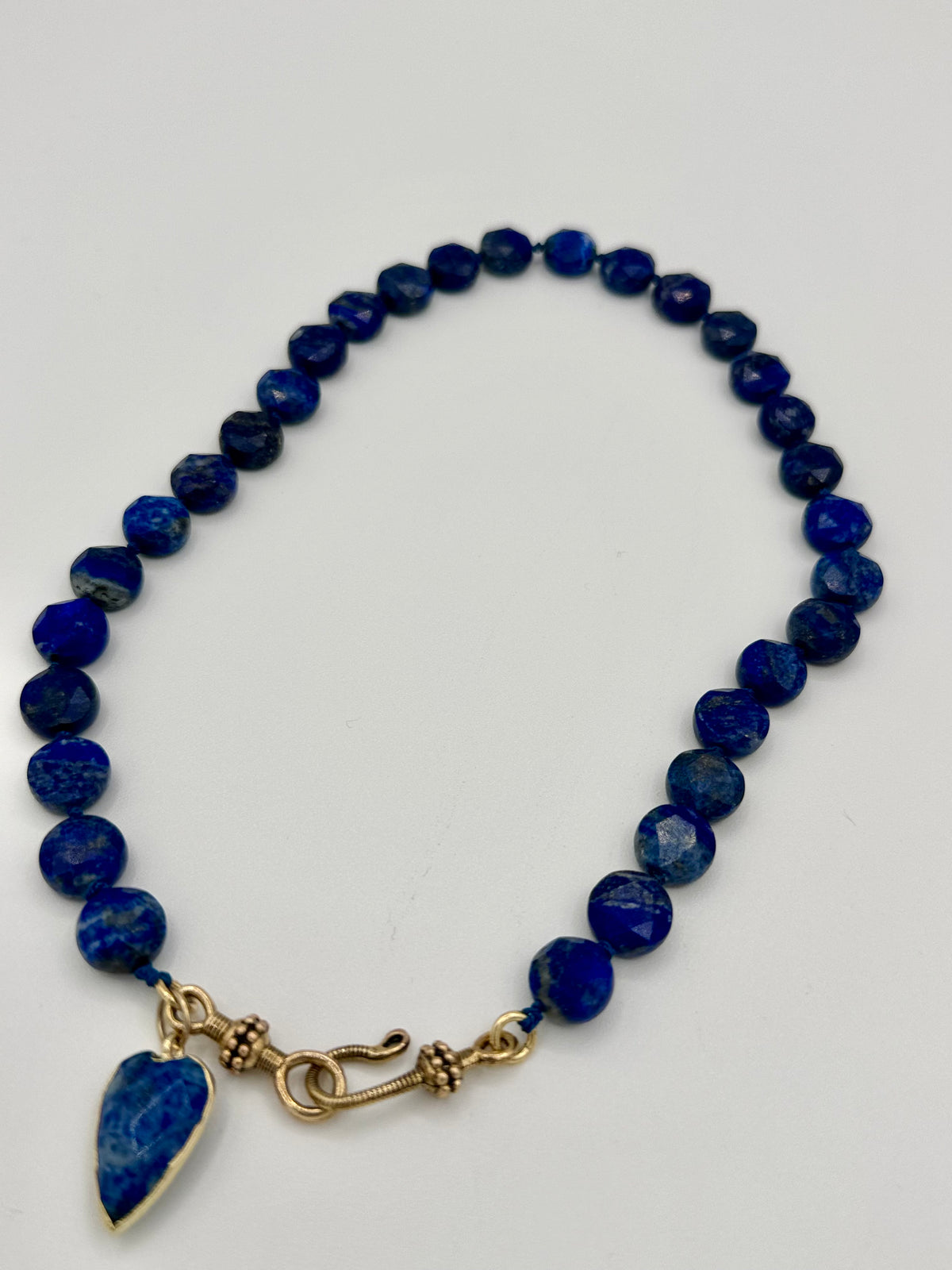Lapis Heart Necklace