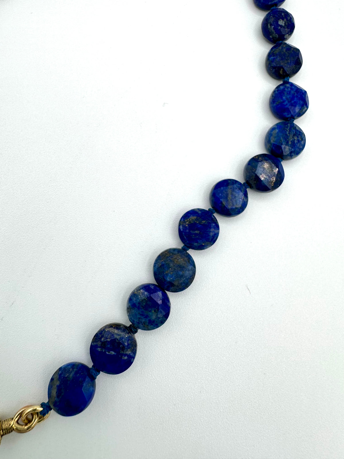 Lapis Heart Necklace