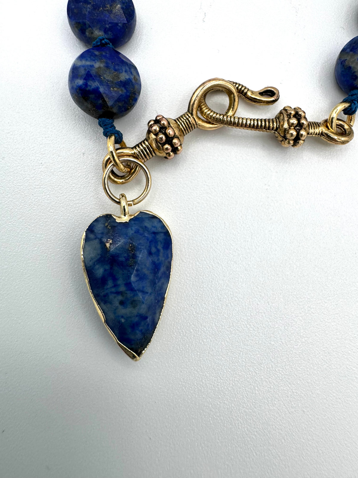 Lapis Heart Necklace