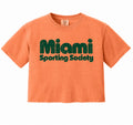 Miami Sporting Society Crop Tee