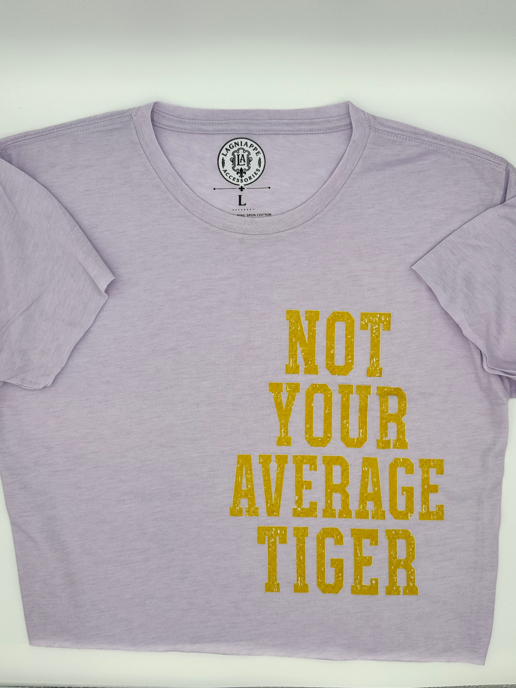 Not Your Average Tiger crop - Lavender