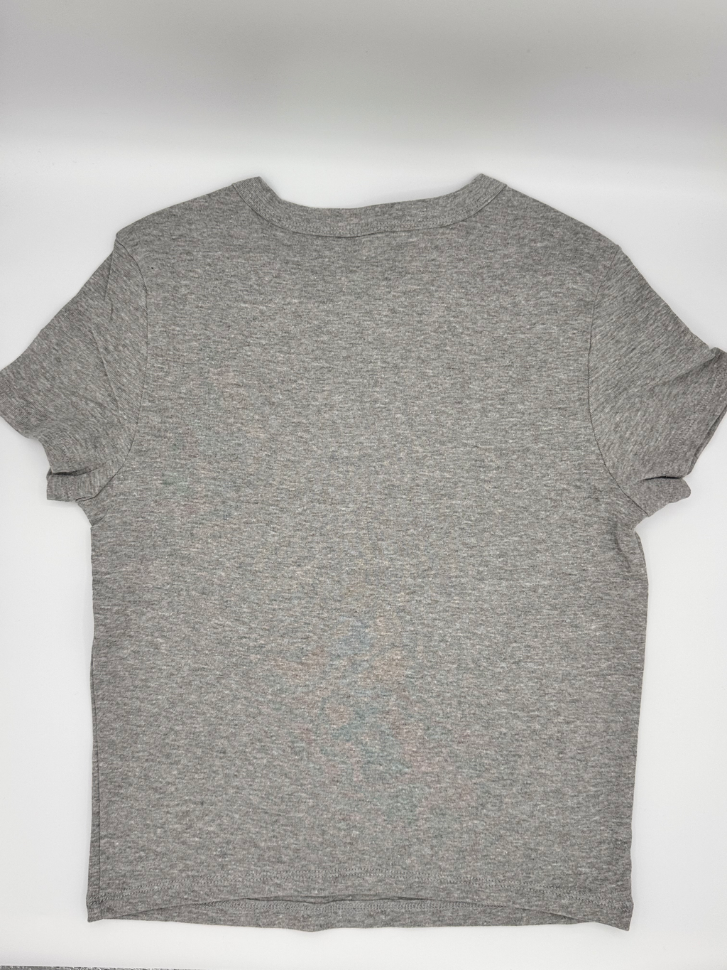 Geaux Girl Club Baby Tee - Gray/ Gold