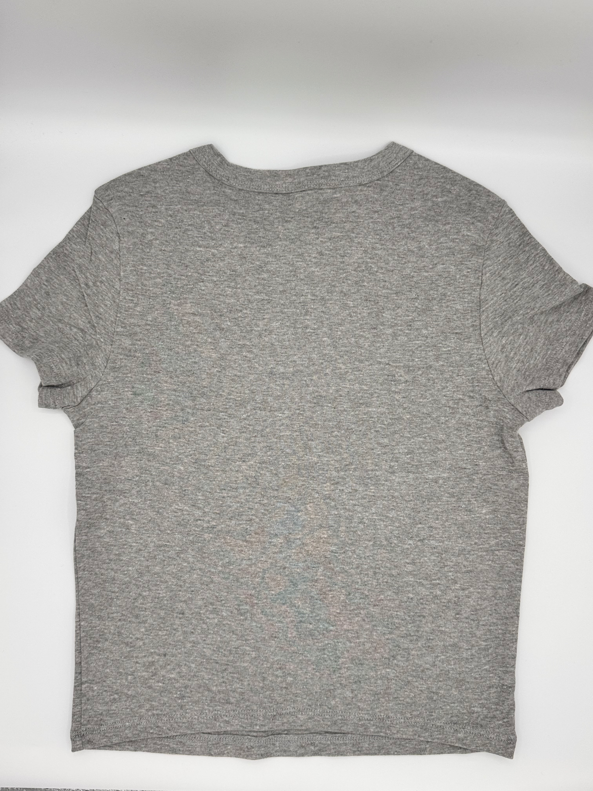 Geaux Girl Club Baby Tee - Gray/ Gold