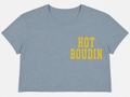 Hot Boudin crop- Denim