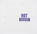 Hot Boudin crop- White