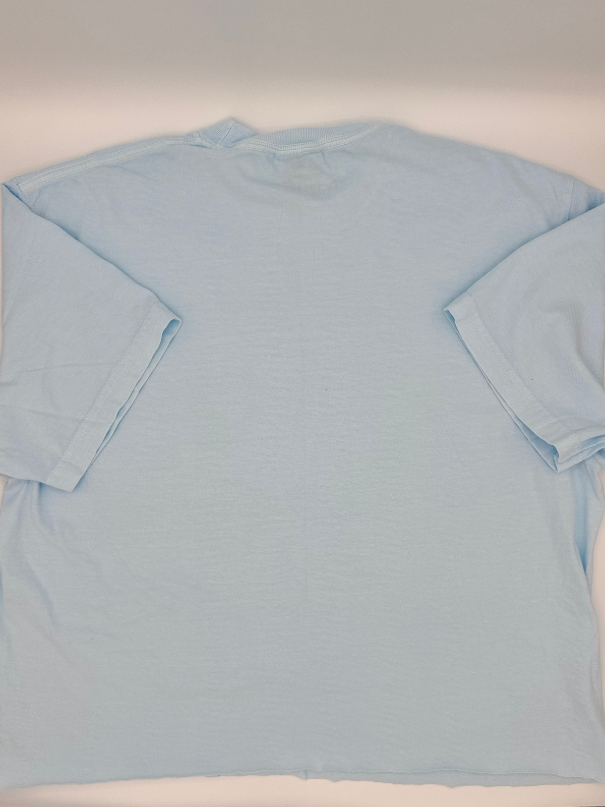 Oxford Sporting Society Crop tee- Chambray
