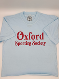 Oxford Sporting Society Crop tee- Chambray