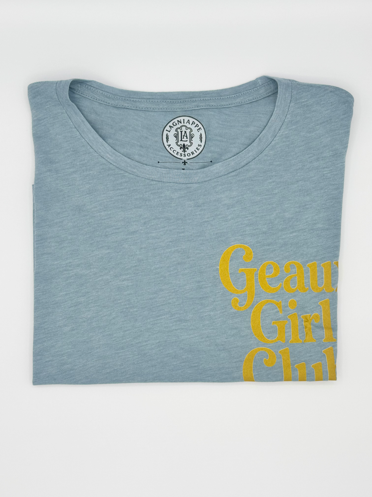 Geaux Girl Club crop -Denim