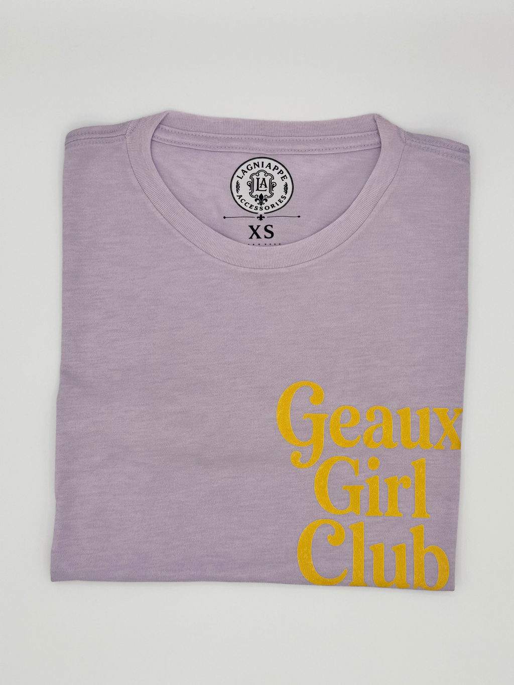 Geaux Girl Club crop-Lavender