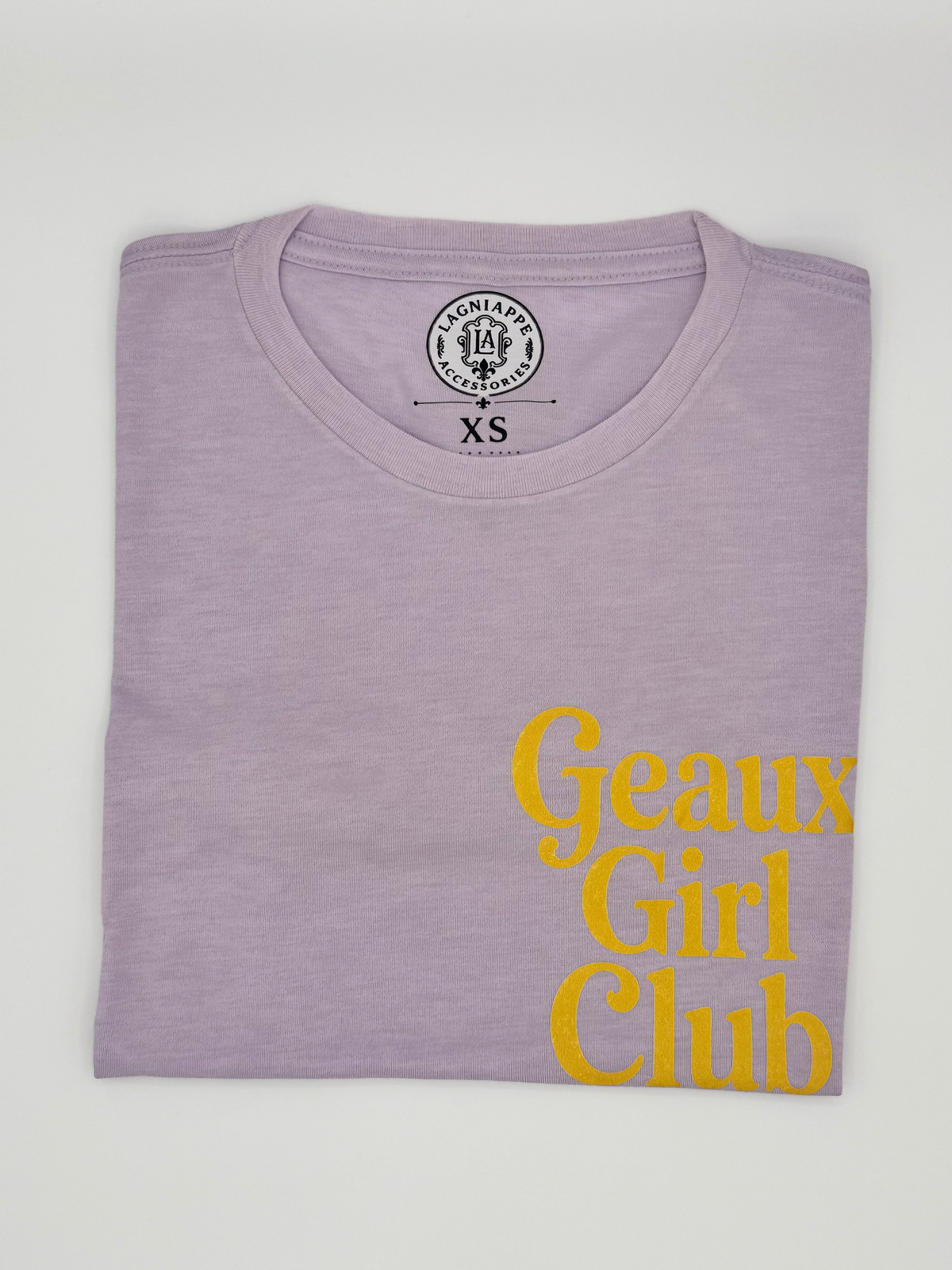 Geaux Girl Club crop-Lavender