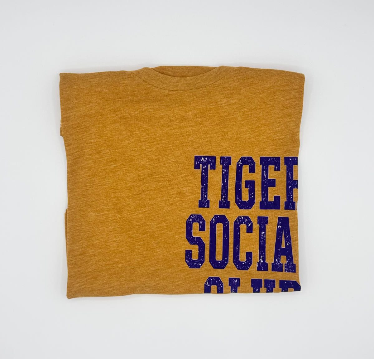 Tiger Social Club crop- Gold