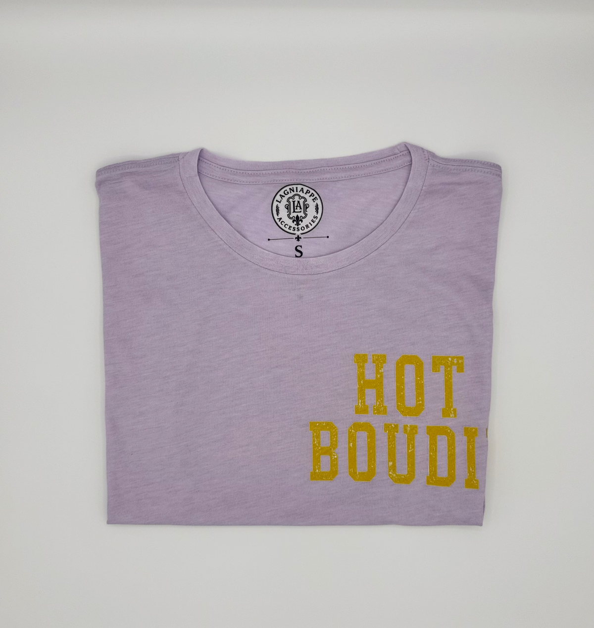 Hot Boudin crop- Lavender