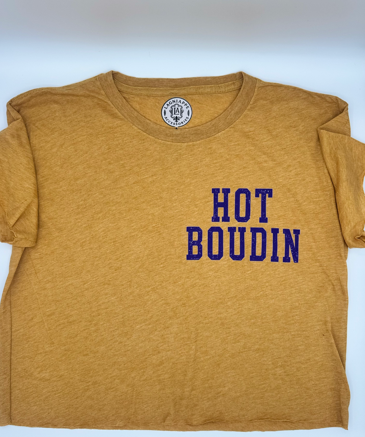 Hot Boudin crop- Gold