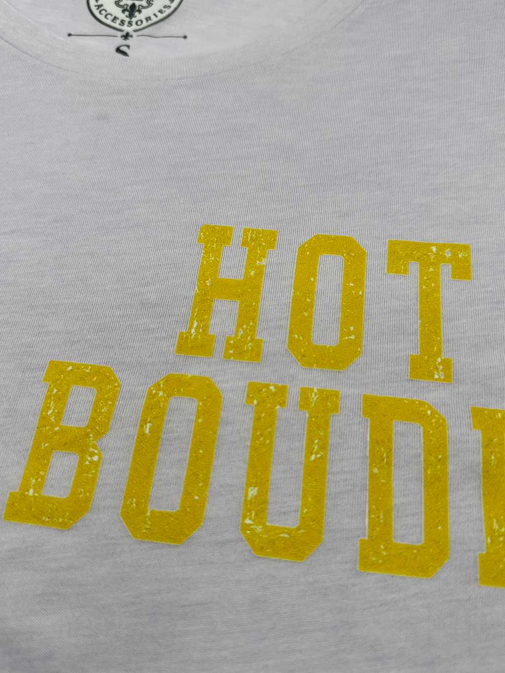Hot Boudin crop- Lavender