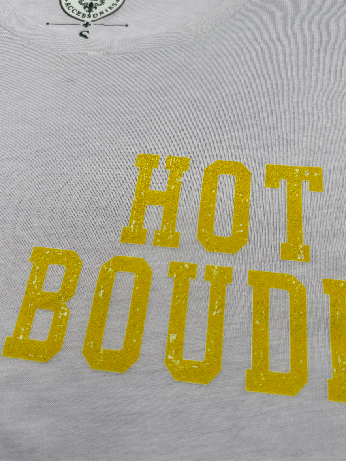 Hot Boudin crop- Lavender