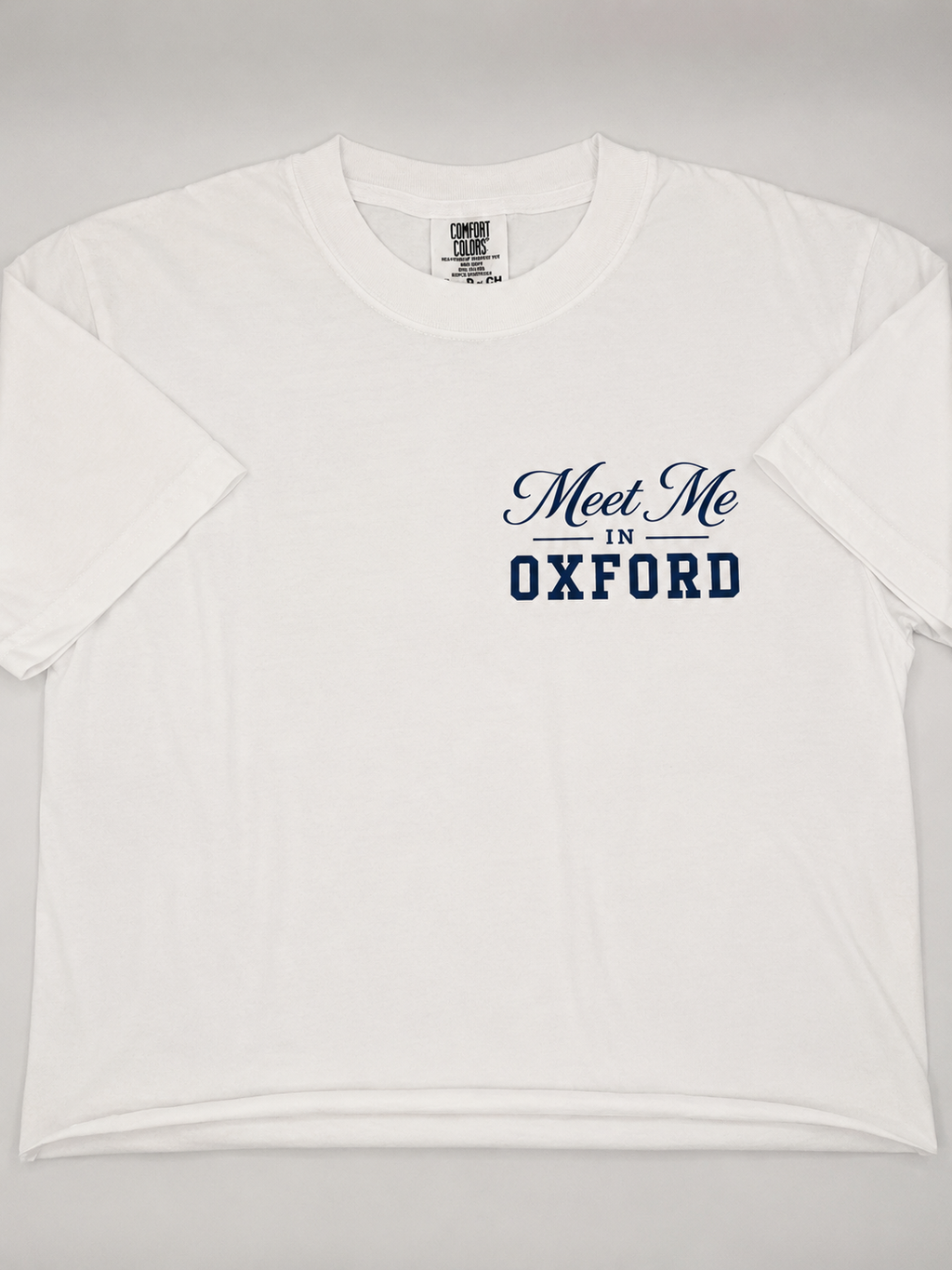 Meet Me in Oxford tee - White
