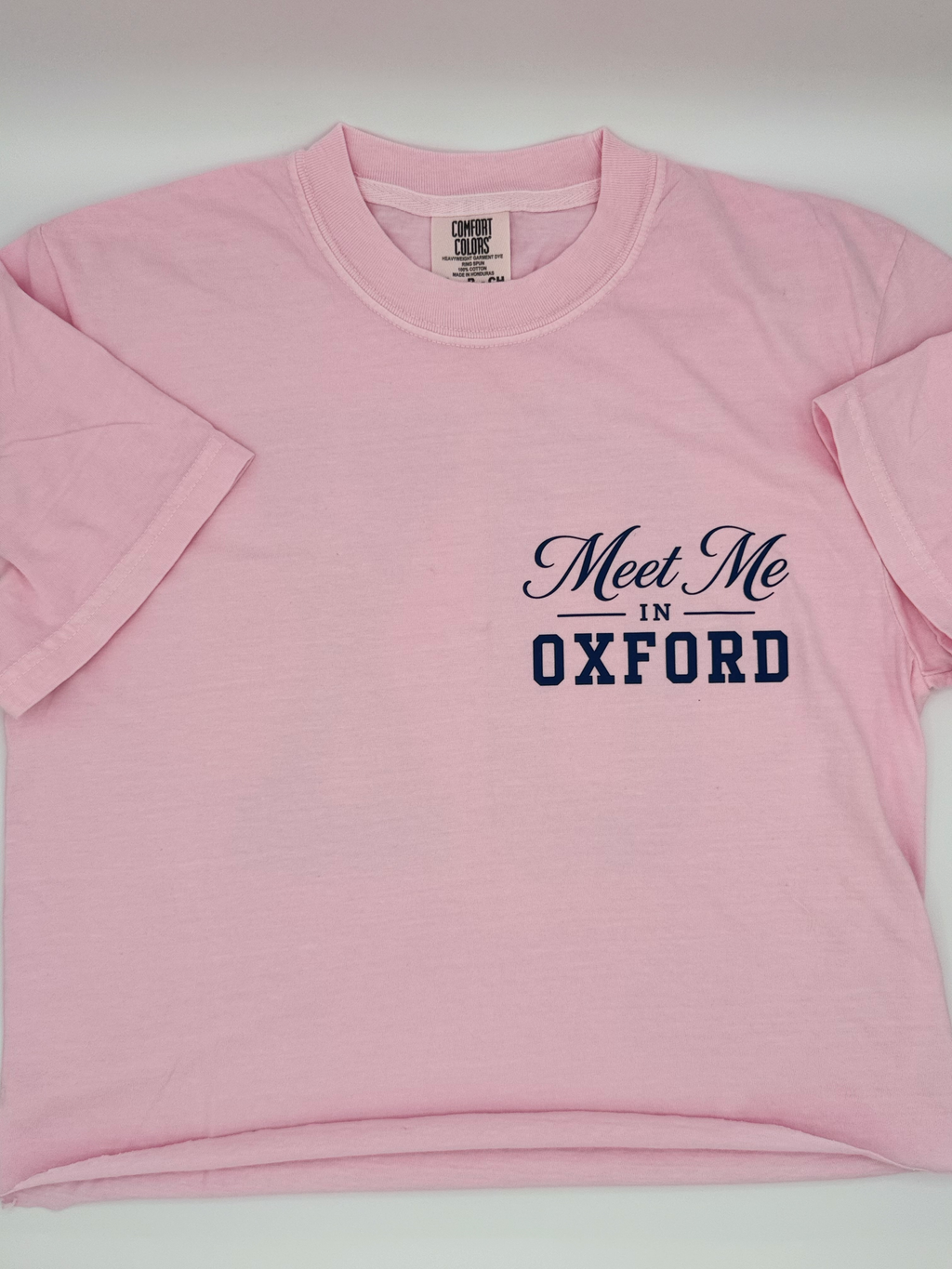 Meet Me in Oxford tee - Blossom