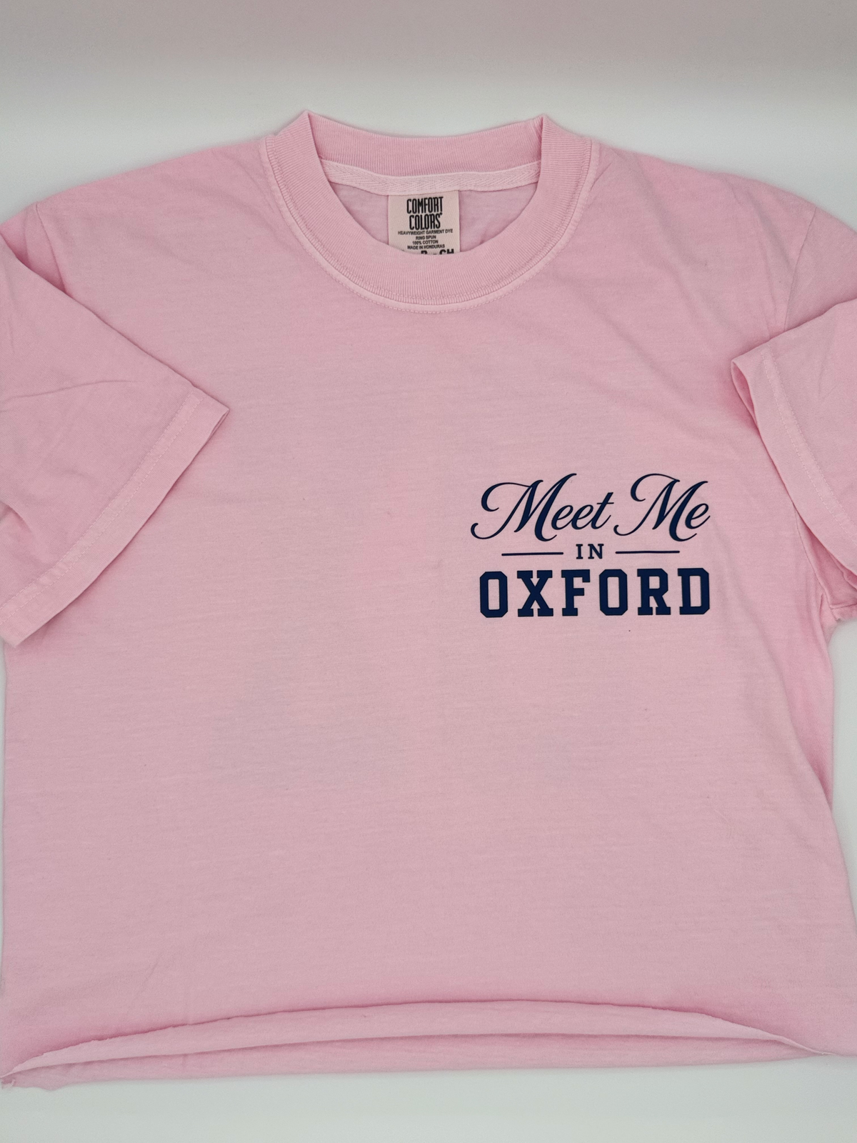 Meet Me in Oxford tee - Blossom