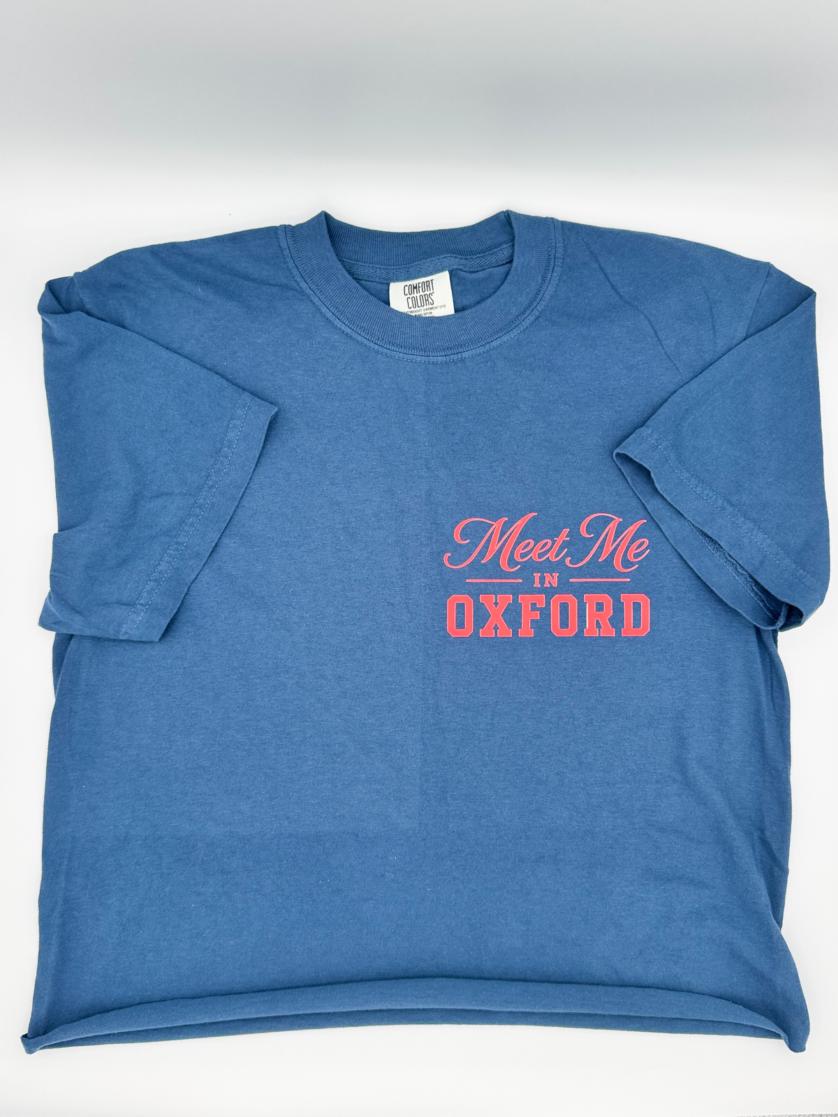 Meet Me in Oxford tee -Navy