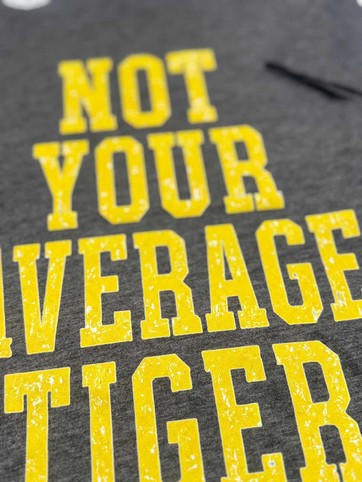 Not Your Average Tiger crop-Gray