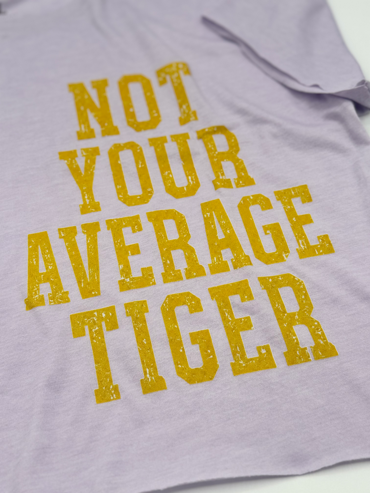 Not Your Average Tiger crop - Lavender