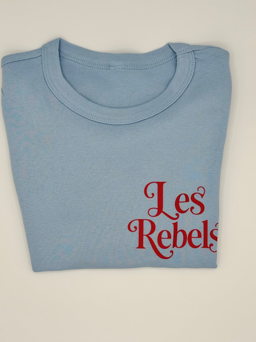 Les Rebels Baby Tee -Baby Blue