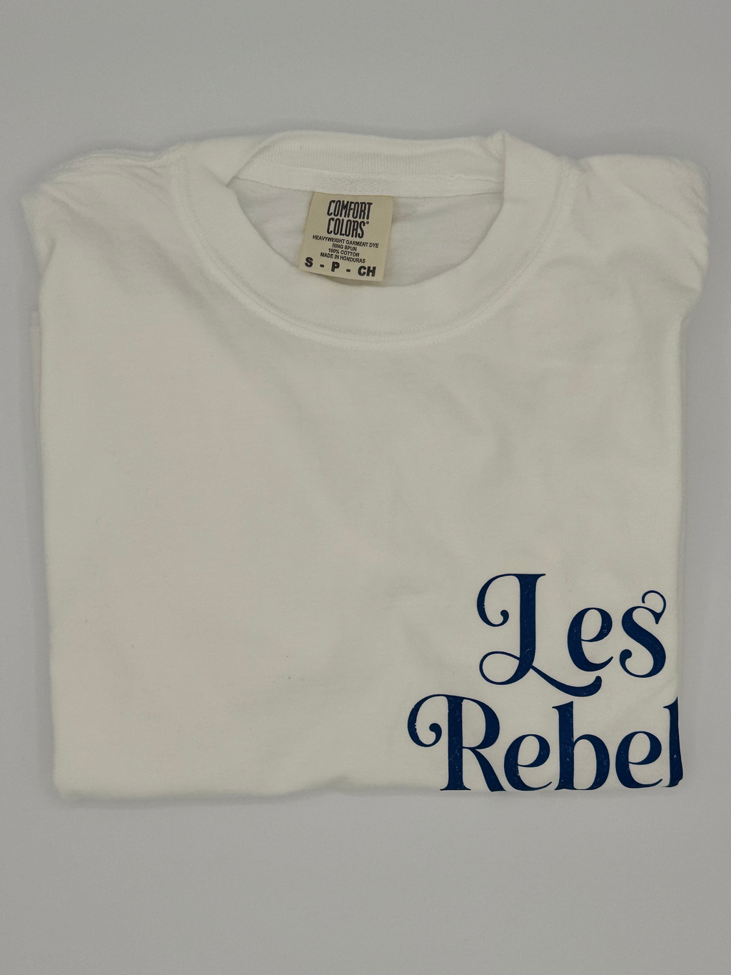 Les Rebels Crop tee- White