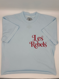 Les Rebels Crop tee-Chambray