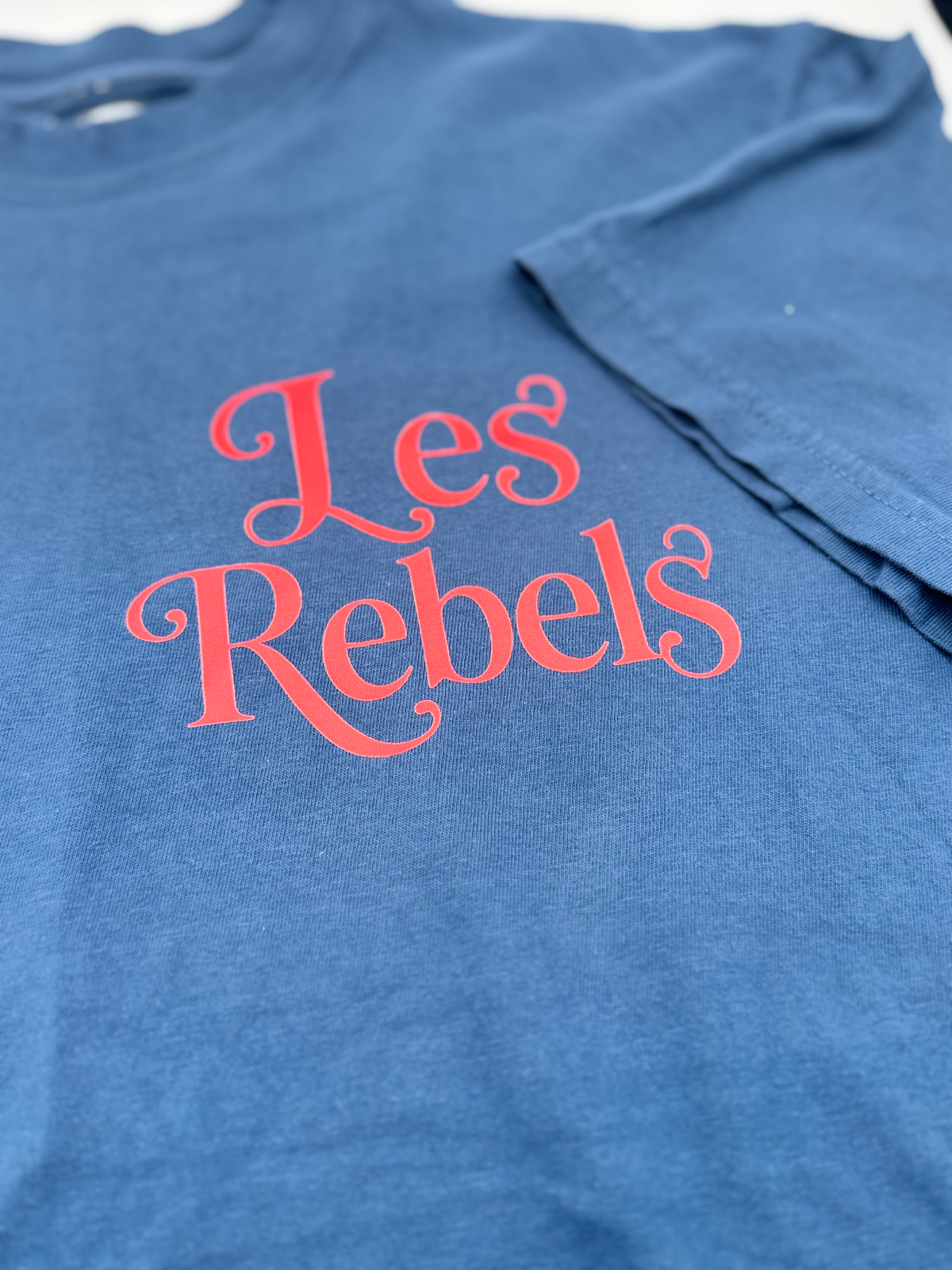 Les Rebels tee- Navy