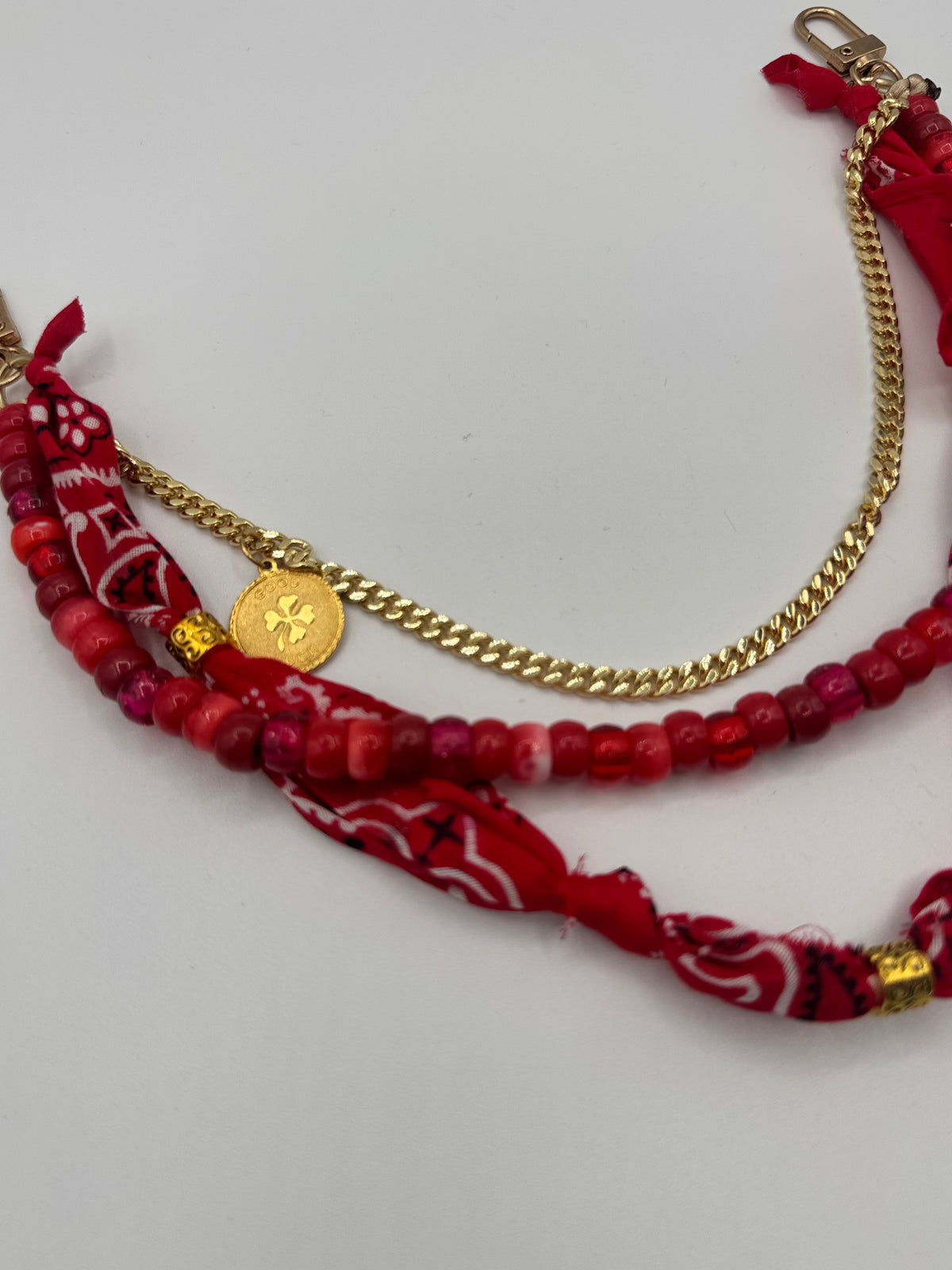 Mixed Media Bag Chain