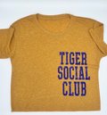 Tiger Social Club crop- Gold