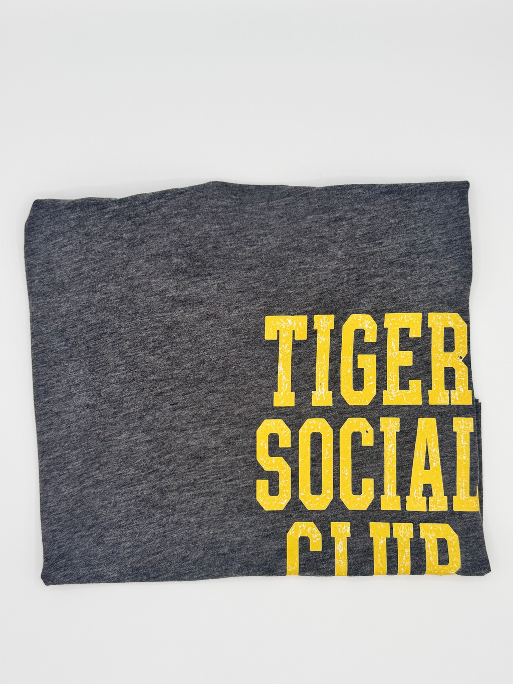 Tiger Social Club crop- Gray