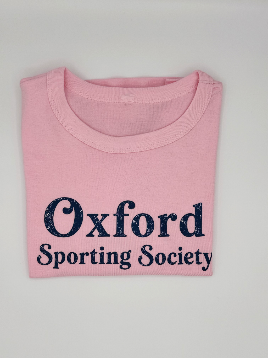 Oxford Sporting Society Baby Tee- Pink