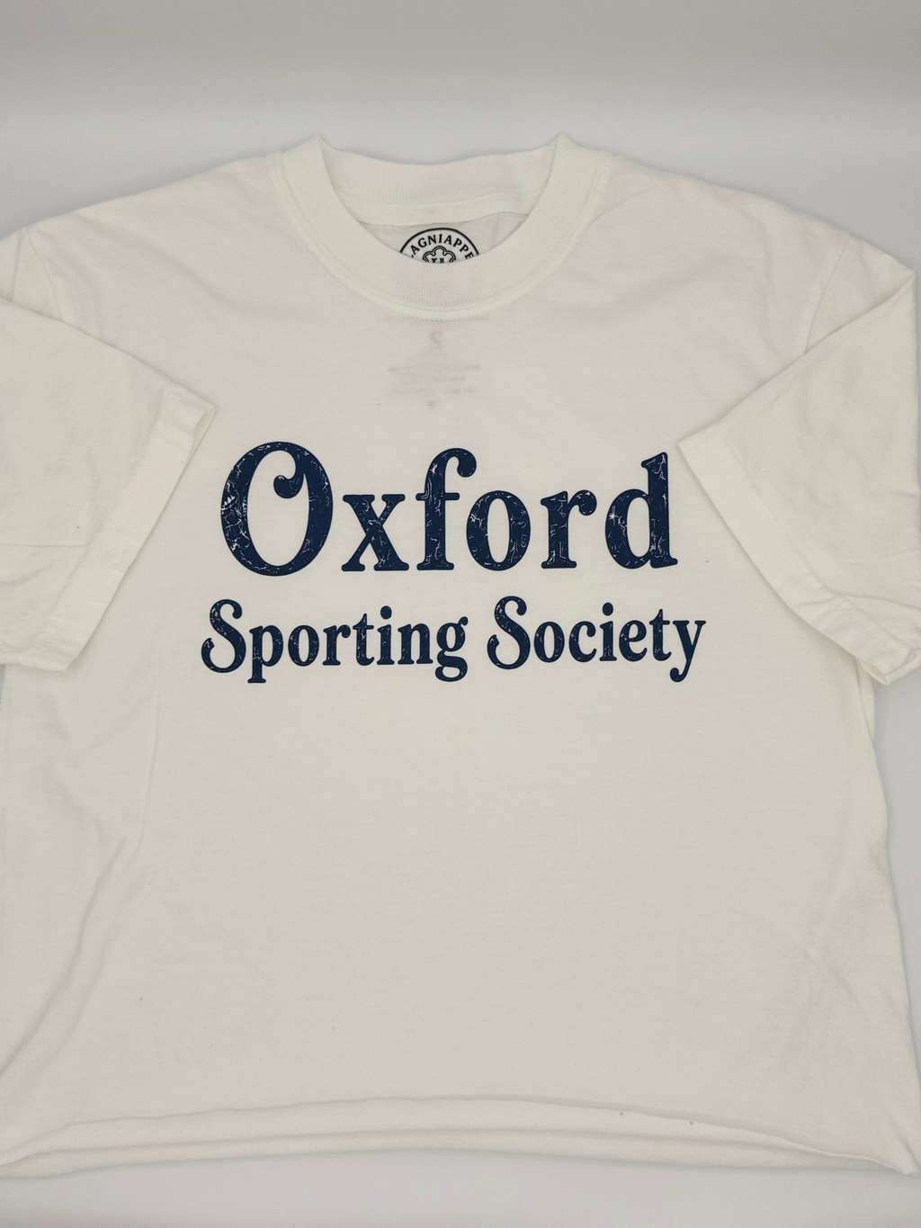 Oxford Sporting Society  tee-White