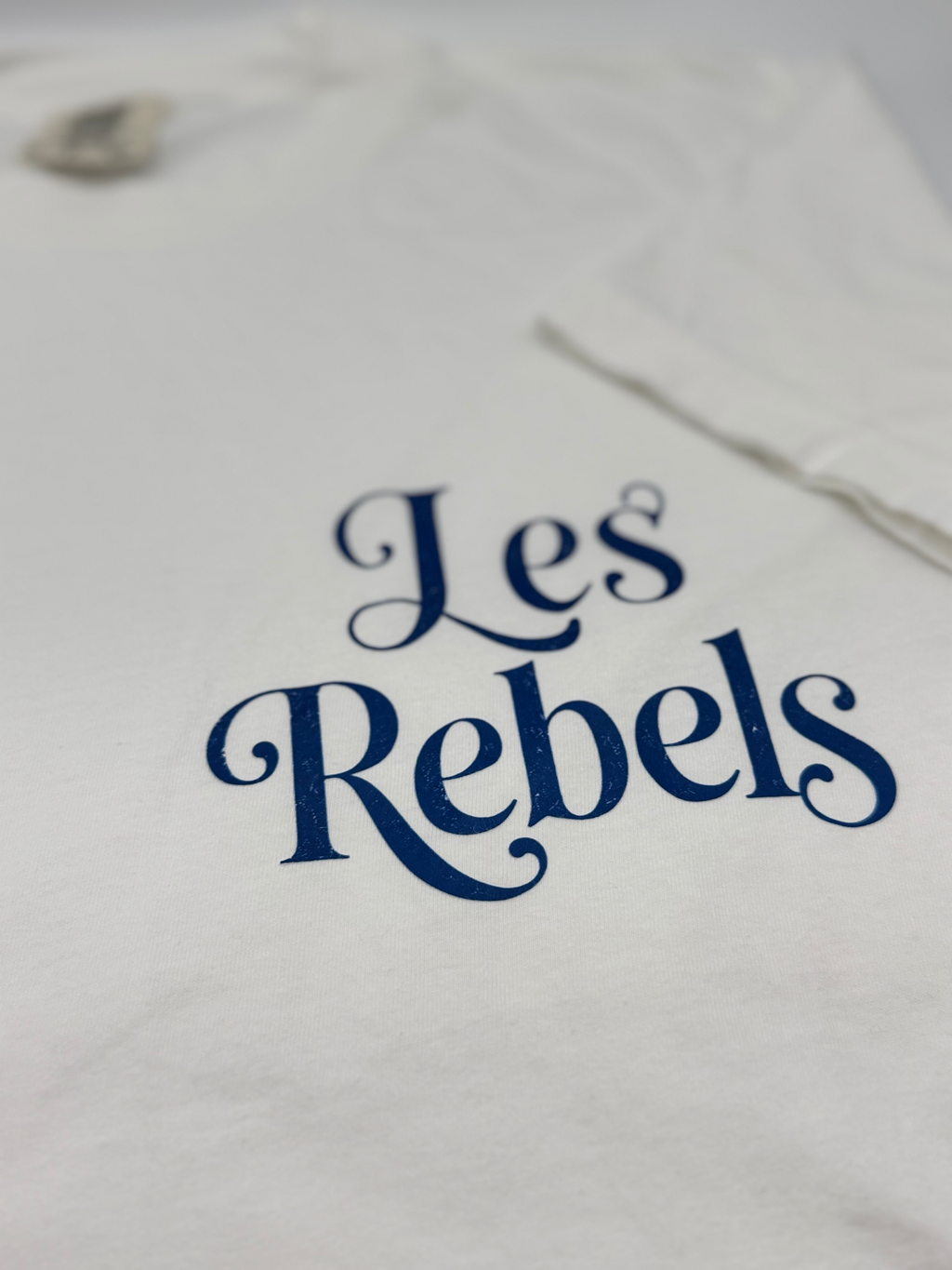 Les Rebels Crop tee- White