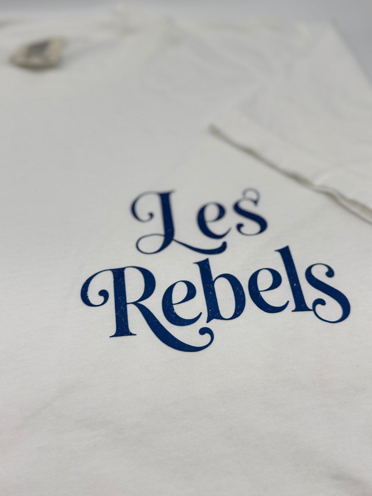 Les Rebels Crop tee- White