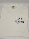 Les Rebels Crop tee- White