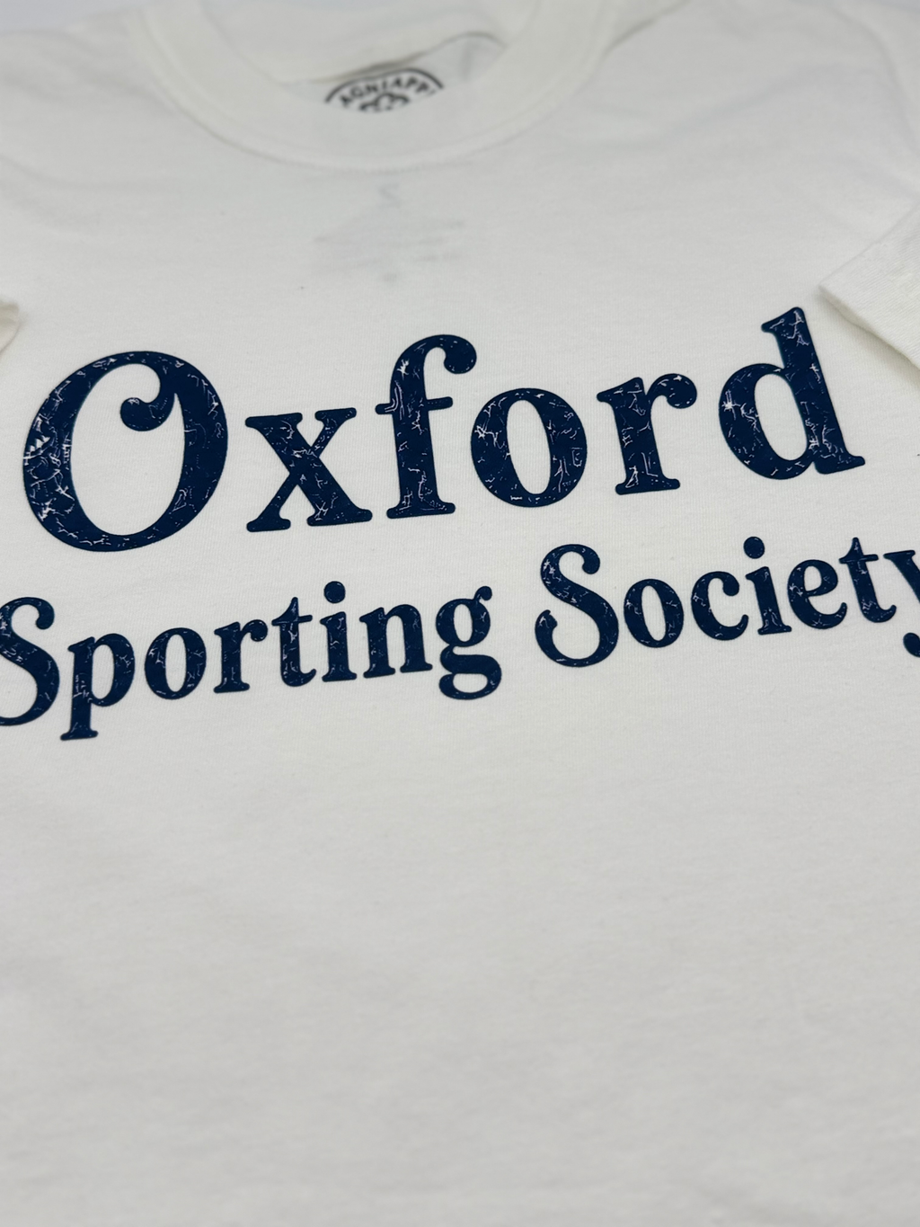 Oxford Sporting Society  tee-White
