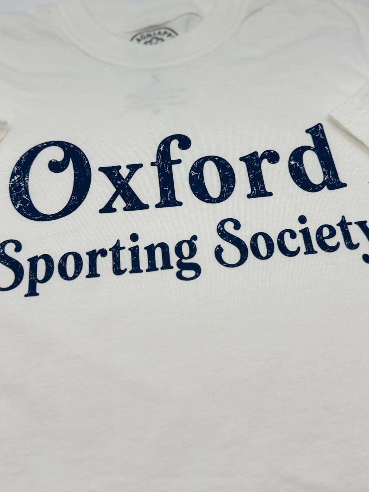 Oxford Sporting Society  tee-White